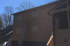 Cedar House Repairs & Staining Project Columbia Maryland