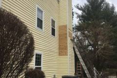 Exterior Painting & Cedar Siding Repair Project Howard County MD