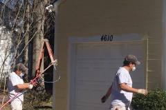 Exterior Painting & Cedar Siding Repair Project Howard County MD