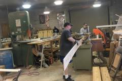 Carpenters Custom Making Cedar Boards for Glenelg MD House